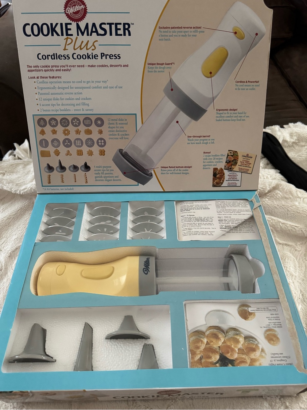 Wilton Cookie Master Plus Cordless Cookie Press Set – Open Box/Unused